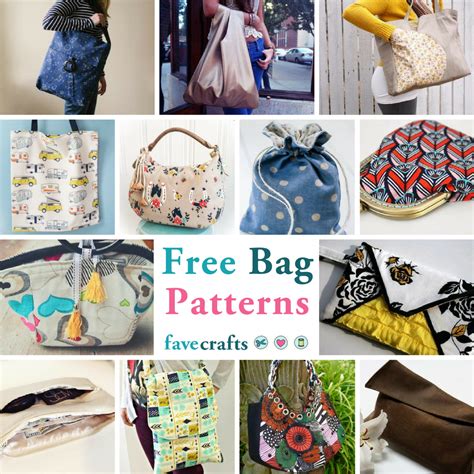 Bag Lovers, Rejoice! Over 50 Free Patterns Await You